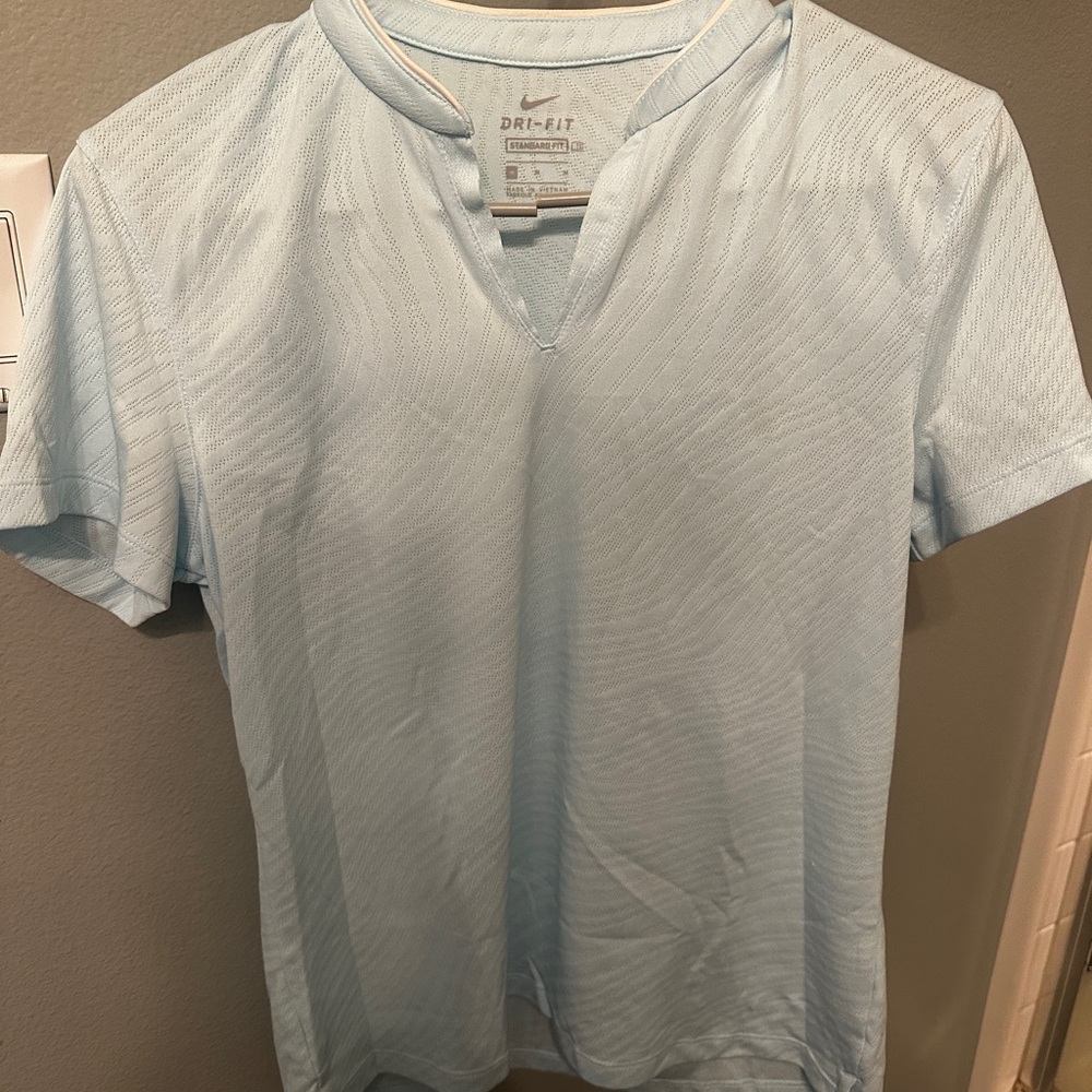 Nike Light Blue Women’s Golf Shirt
